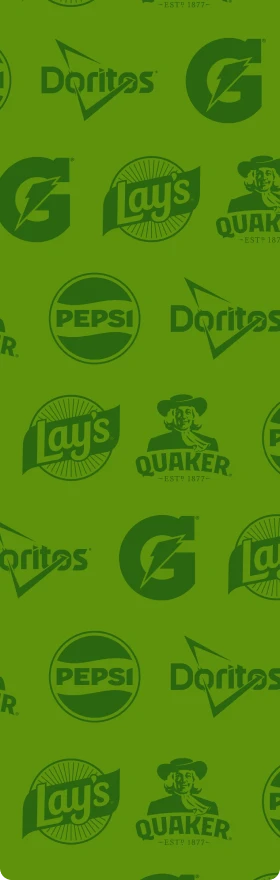 Background com marcas de produtos
